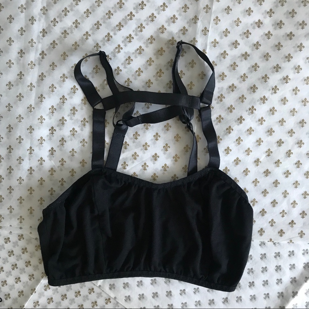 Hopeless Lingerie strappy bralette bra cage small
